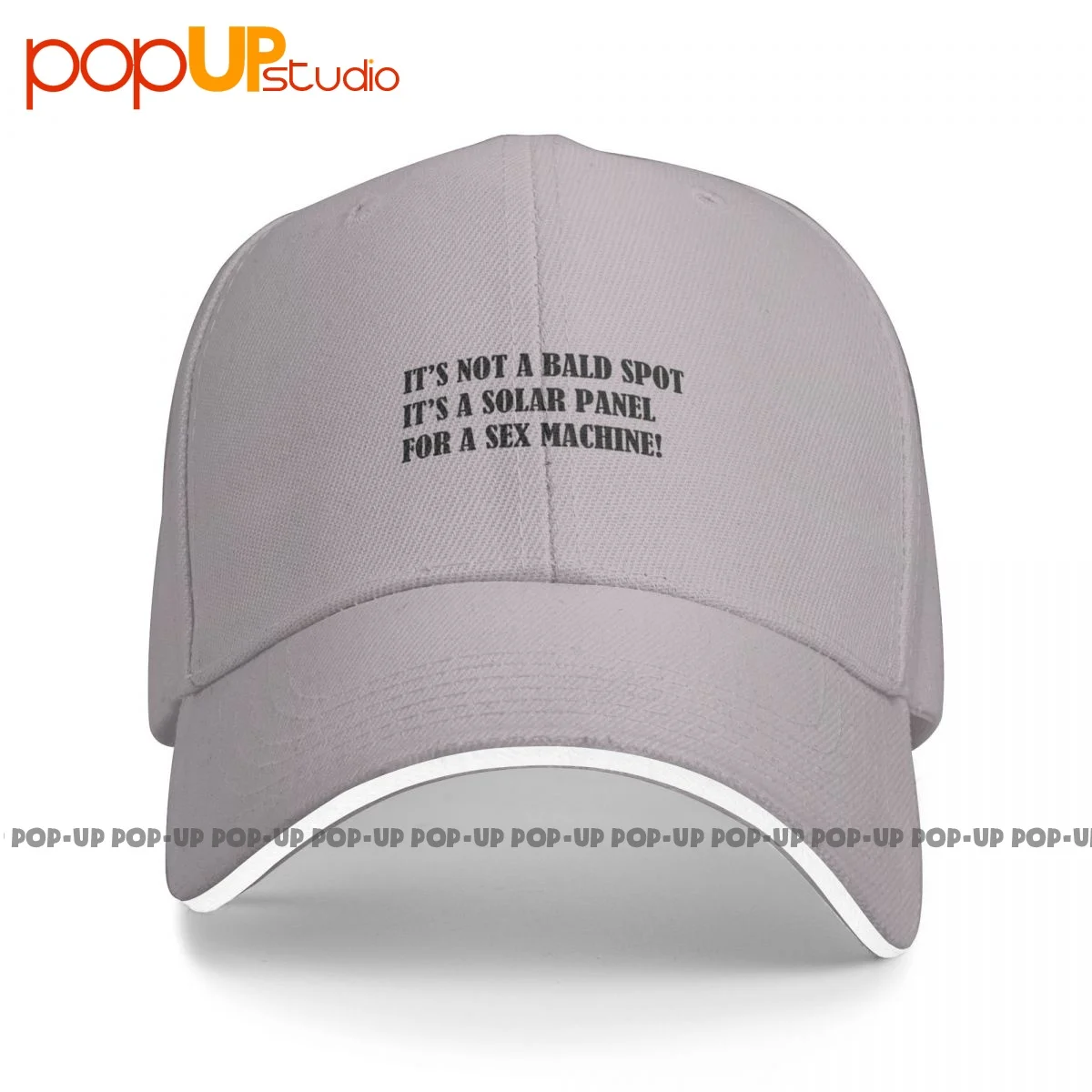 Это не лысая пятна это солнечная панель для секс-машины сэндвич-Кепка
