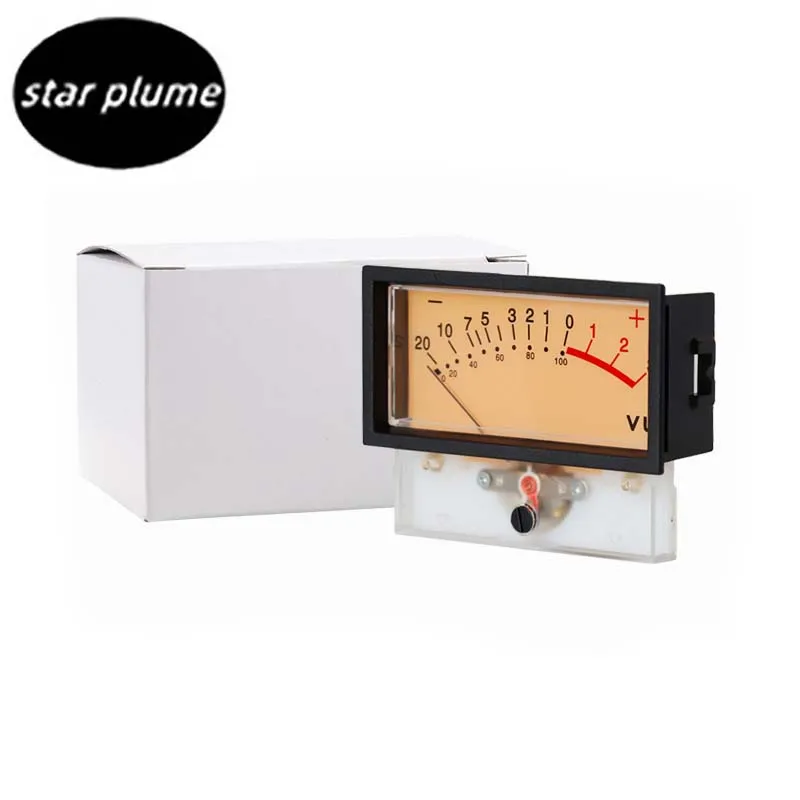 

StarPlume Amplificateur Audio TN-73 Vu Meter DB Mixer Power Meter With Backlight AC/DC 12-16V For Tube Preamplifie Amplifier