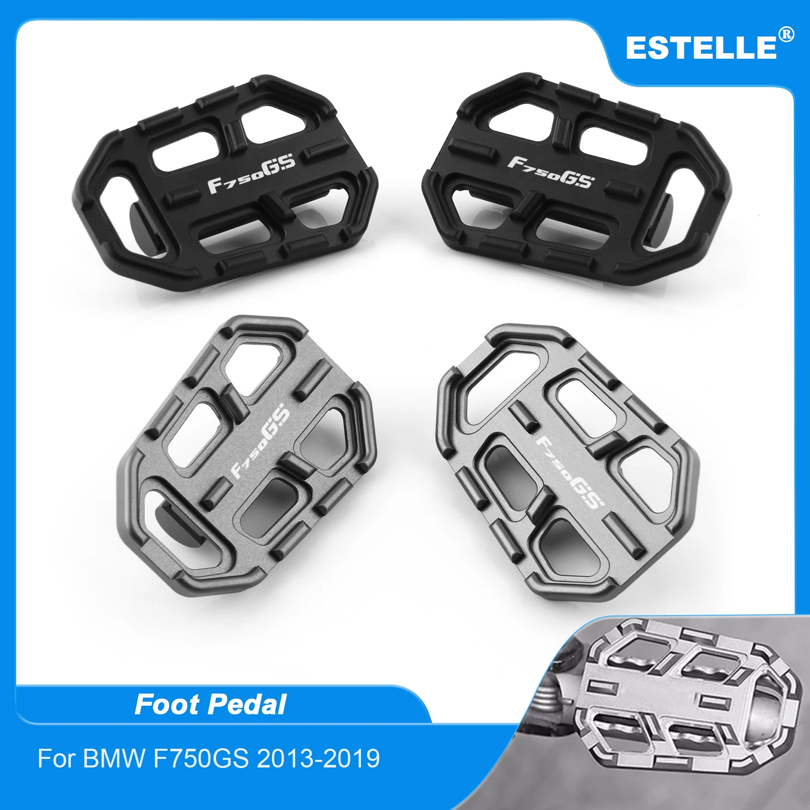 

Удлинитель для ног мотоцикла, Алюминиевая Подставка для BMW F750GS F750 GS 2013-2018 2019