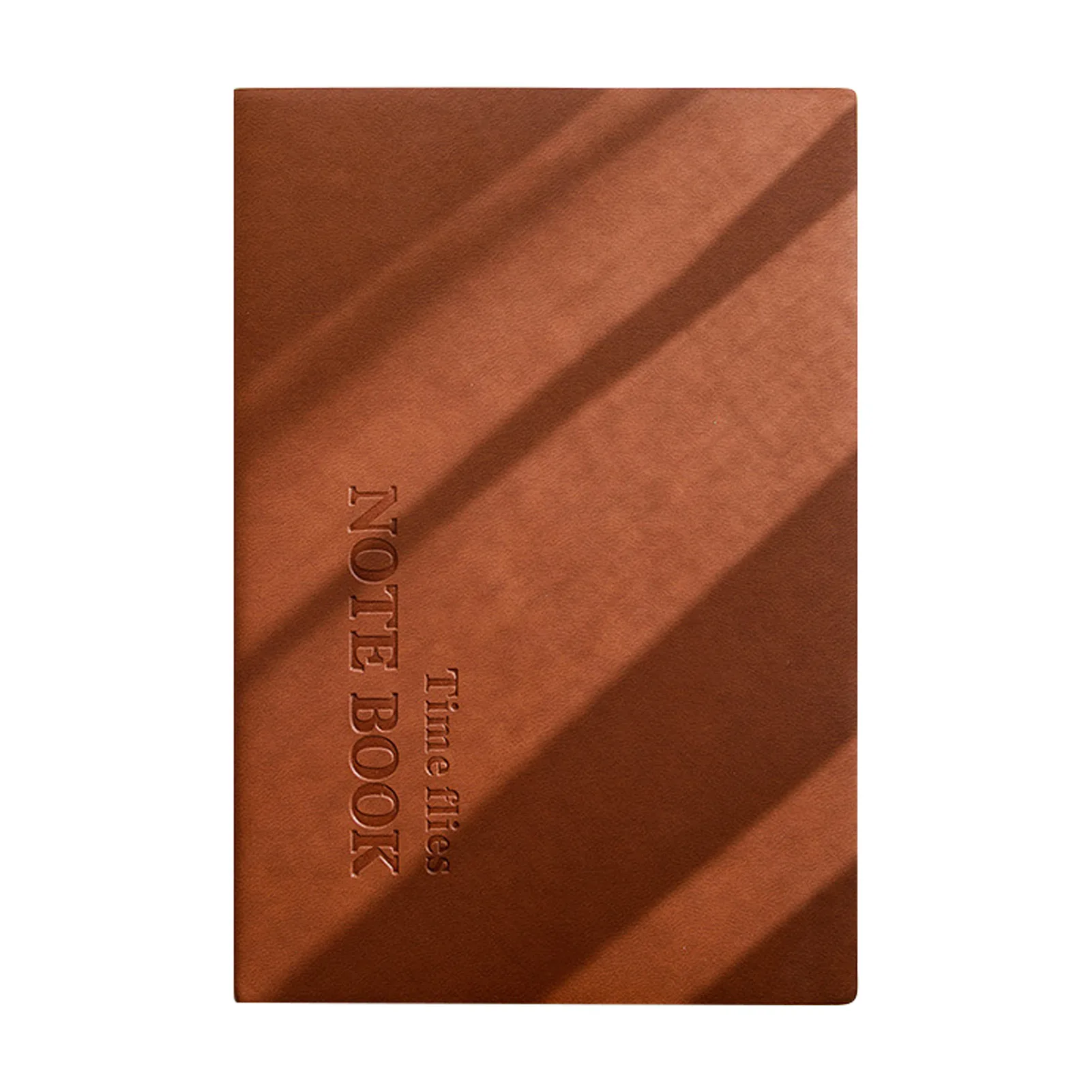 

Thick School Office Durable Recyclable For Students Planner PU Leather Cover Smooth Writing Classic Gifts Grid Paper Notebook