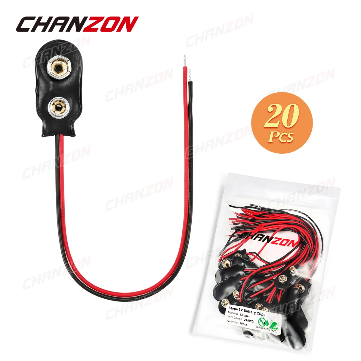 

CHANZON разъем для батареи 9В I-тип/T-тип