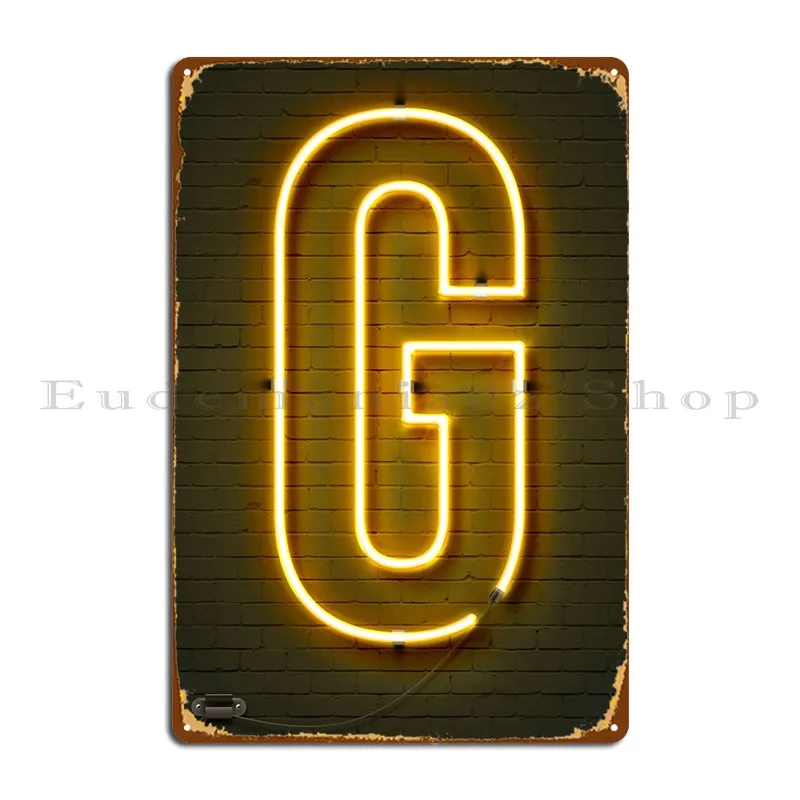 

G Metal Sign Classic Pub Garage Printing Custom Tin Sign Poster