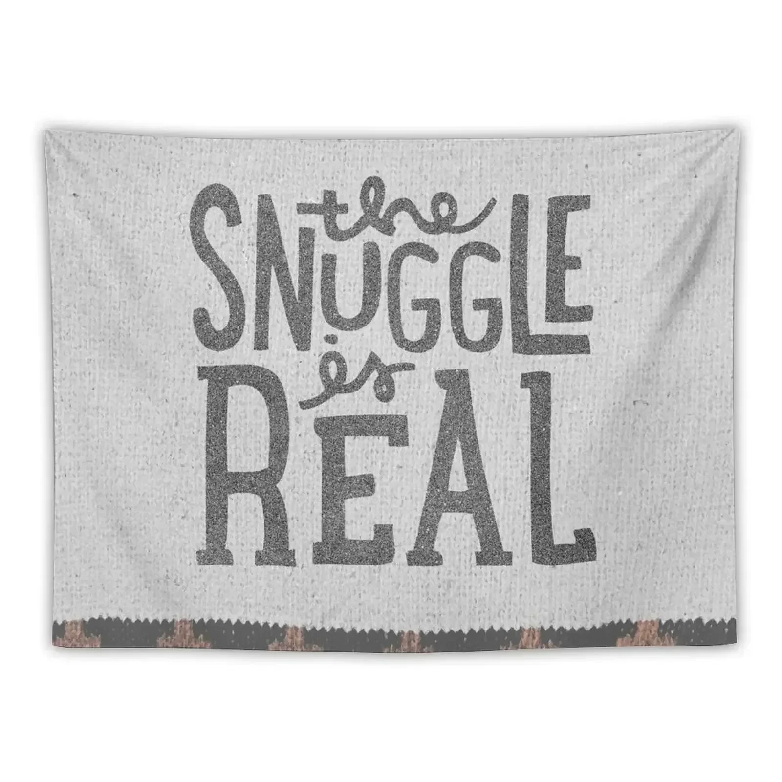 Гобелен &quotThe Snuggle is Real&quot из полиэстера