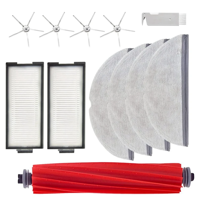 Запасные части роликовая щетка боковые щетки HEPA-фильтр для Roborock Q7max Q7max+