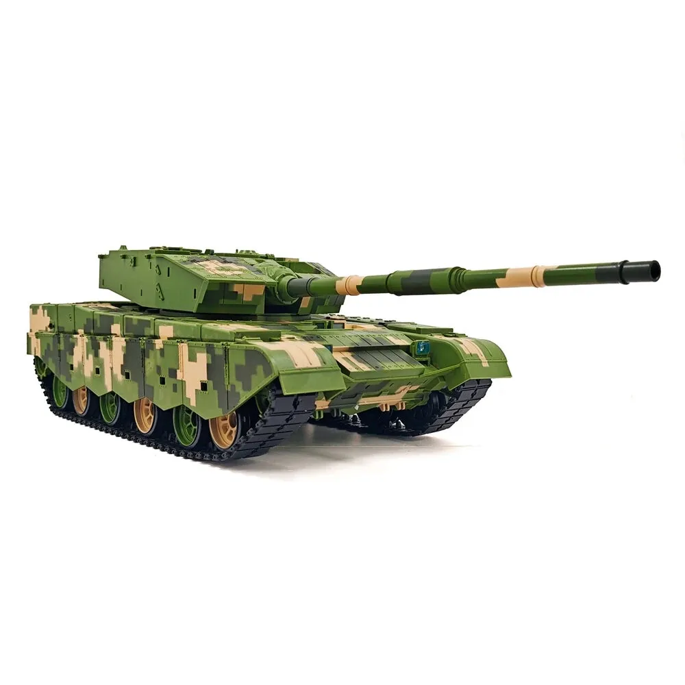 Фото Радиоуправляемая модель основного боевого танка ZTZ-99A Heng Long 3899-1 Pro (1/16) с ИК-управлением, функцией BB-боев, дымом, светом, звуком и металлическим шасси на гусеничном ходу. №1