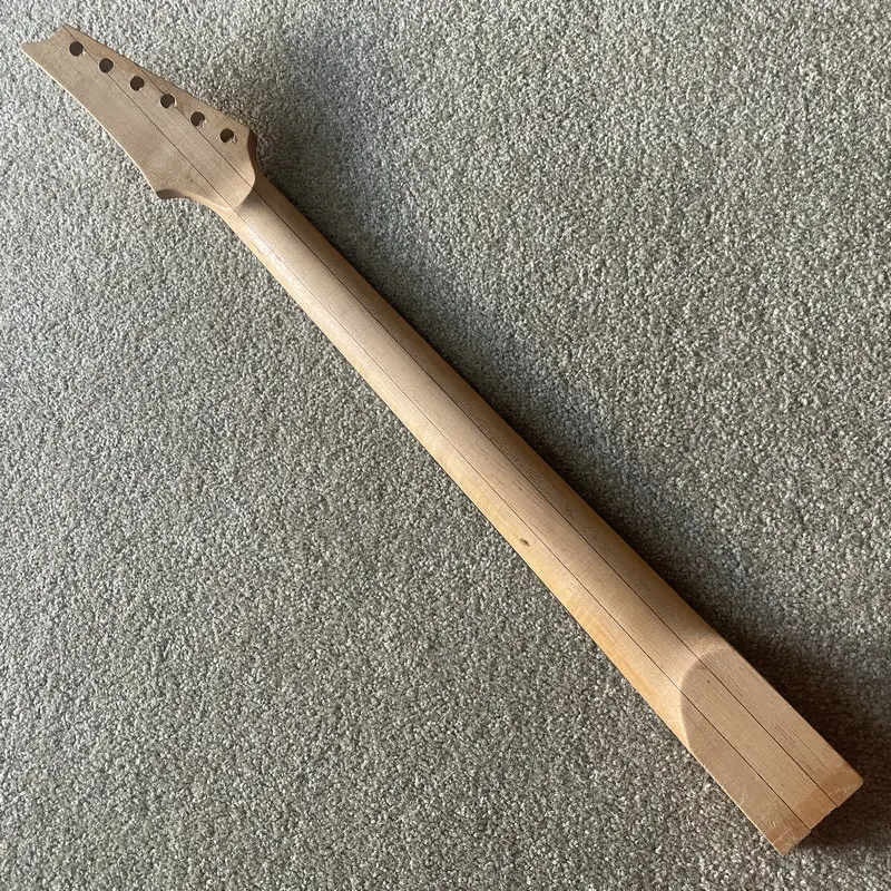 JN087 Полуфинизированный гриф для электрогитары Floyd Rose без ладов с инкрустацией