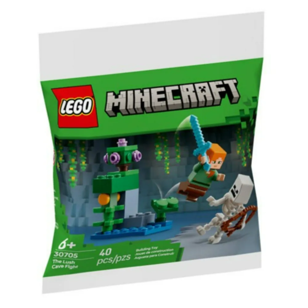 Фото LEGO Minecraft 30705 Битва в пышной пещере №1