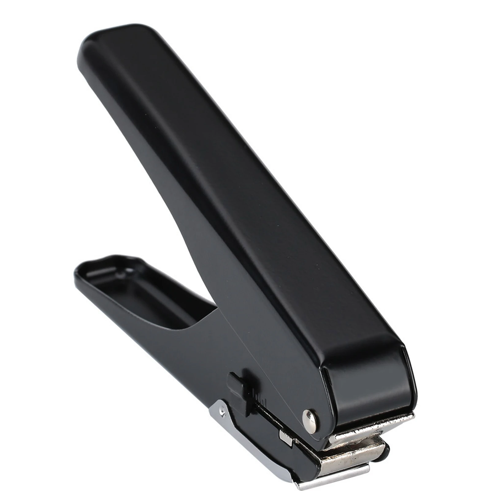 

9771 Single Hole Puncher Manual ID Card Slot Punching Machine 10 Sheets for Home Office School