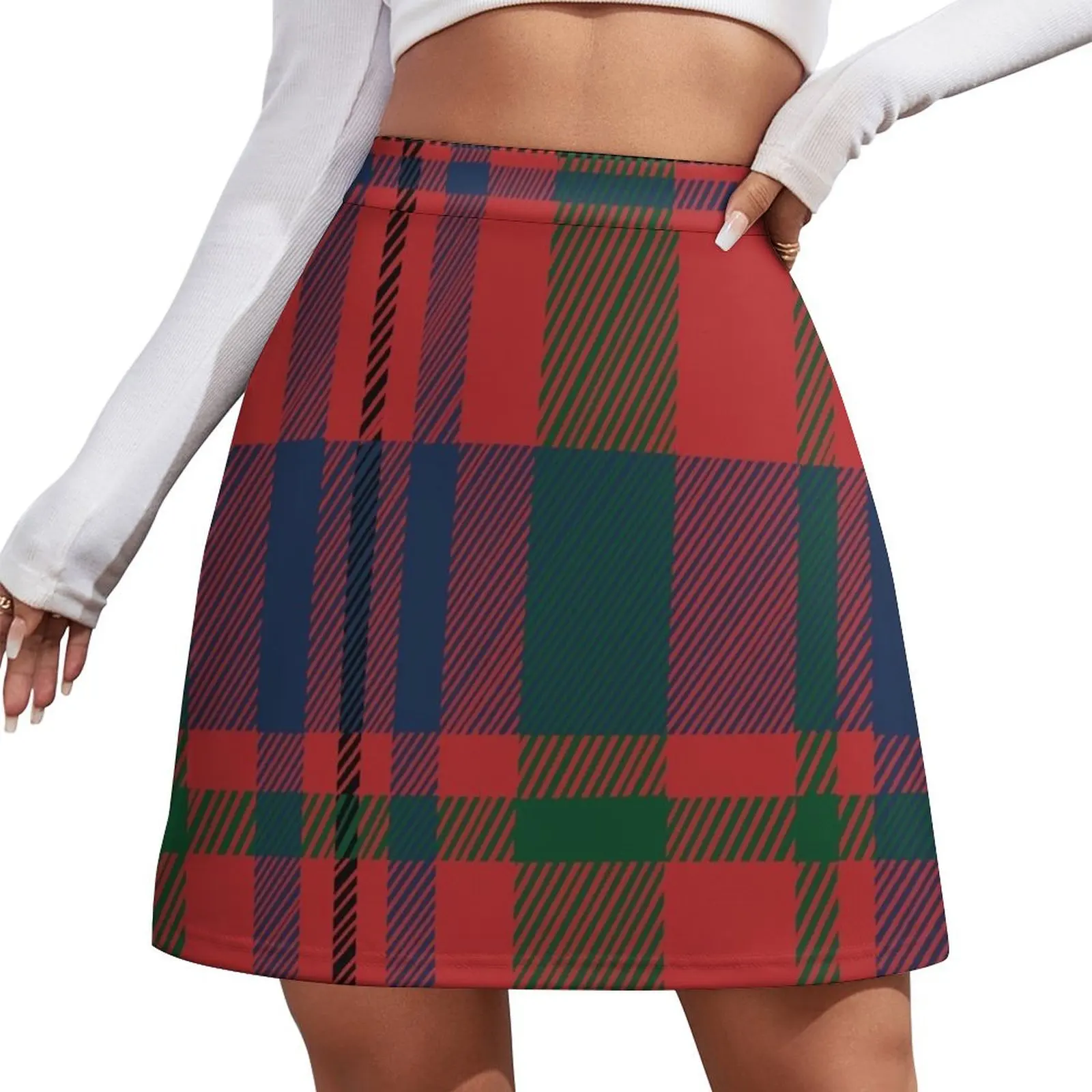 Мини-юбка MacMurray College Tartan (Murray of Tullibardine) из полиэстера