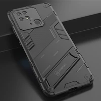 for xiaomi redmi 10c 4g case armor shockproof magnetic holder back cover for readmi rdmi 10 c c10 redmi10c 6 71 phone cases