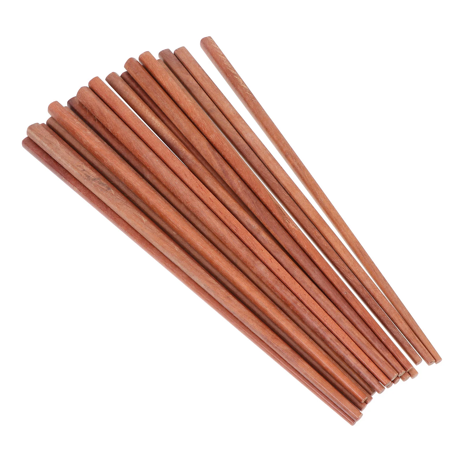 

20 Pairs Rosewood Chopsticks Portable Chopsticks (Coffee)