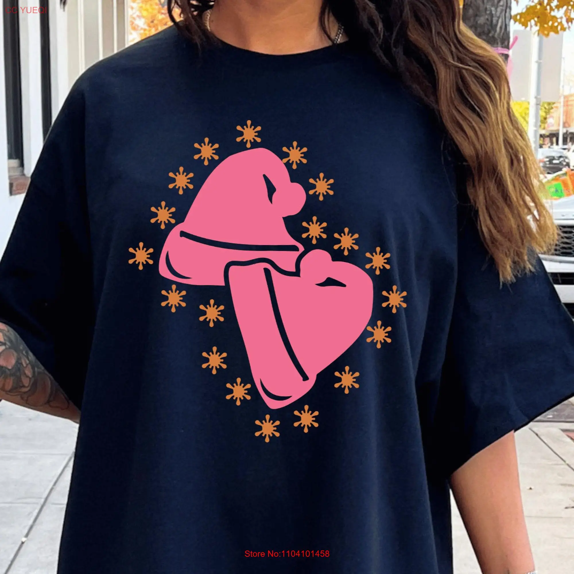 Футболка с длинным или коротким рукавом принтом умственное здоровье