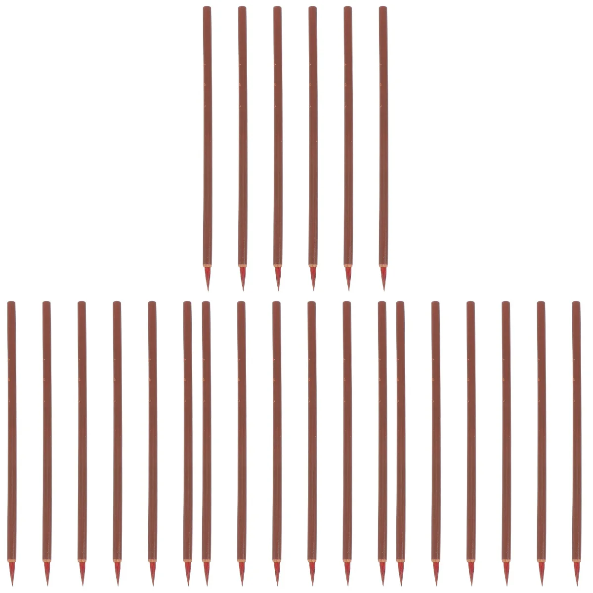 24 Multi-function Painting Brushes Household Chinese Brushes Multi-function Calligraphy Brushes