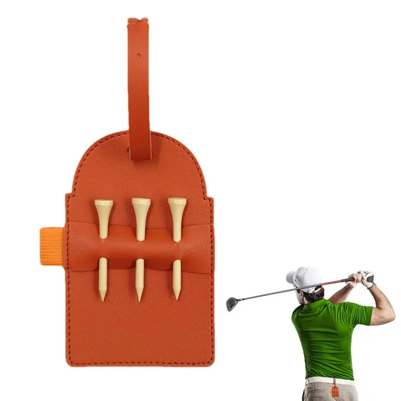 

Tags Holder Golf Golf Bag Tags With 3 Wooden S Golf Bag Tag Durable Valuables Holder For Bag Belt Golfer Men Women