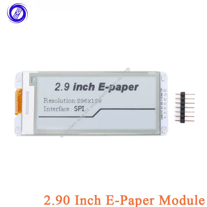 

2.9" 2.90 Inch E-Paper E-Ink Display Screen LCD Black White Color SPI Support Global/Part refresh Diy For Arduino