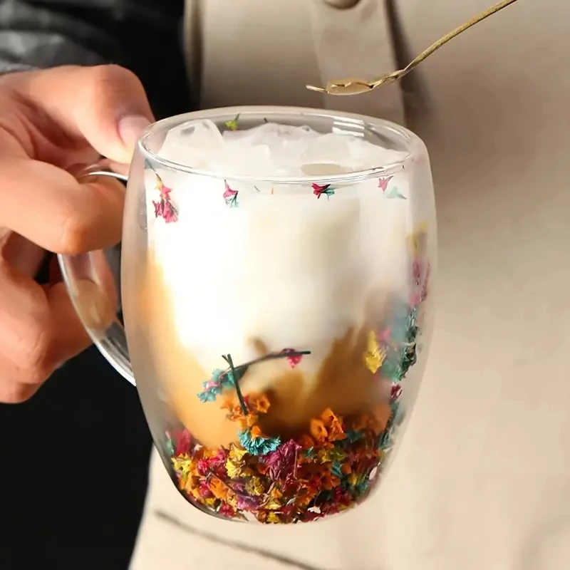 11 83 унций двухслойная стеклянная кофейная чашка для капучино чая эспрессо латте