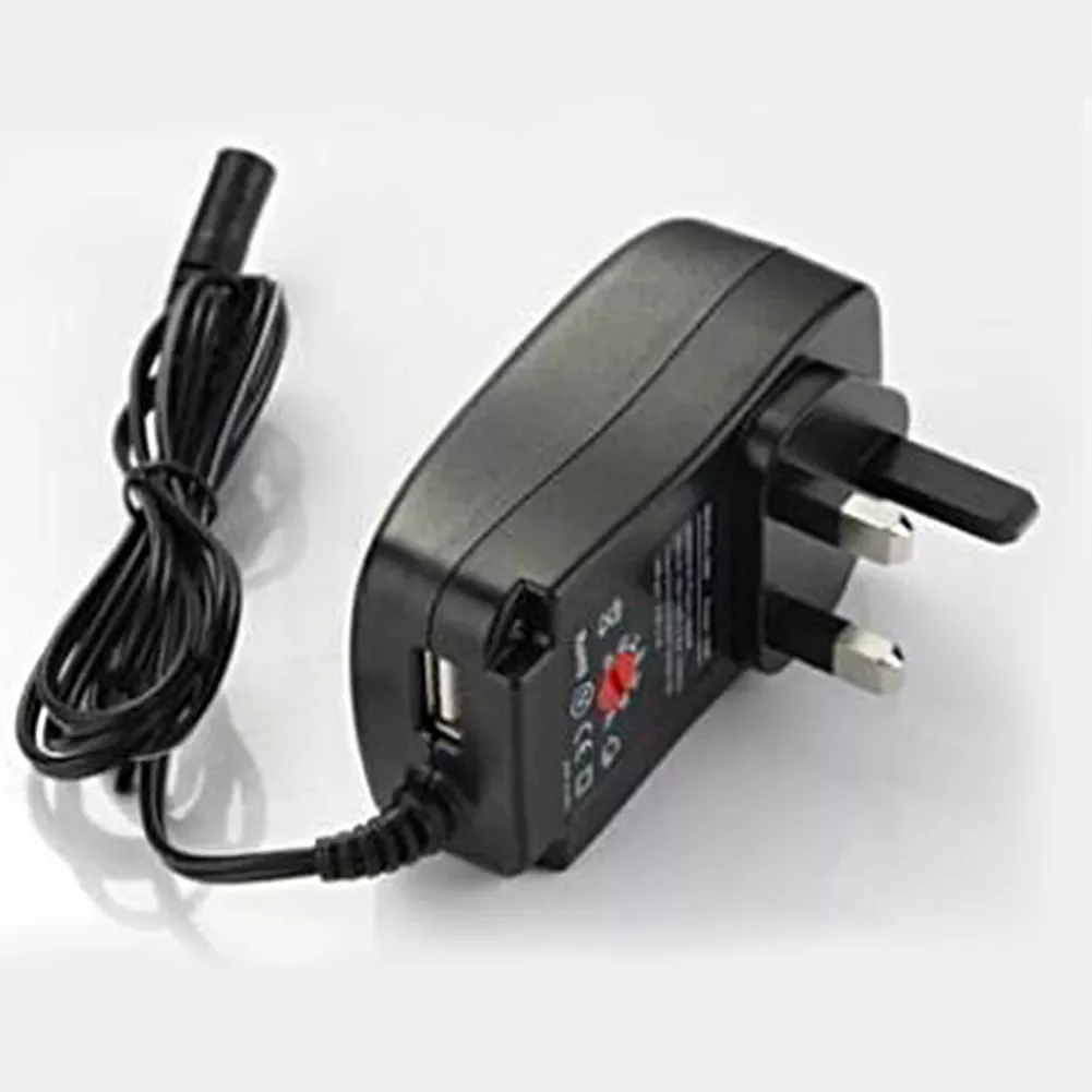 

Adjustable AC To DC 3V/4.5V/5V/6V/7.5V/9V/12V Adapter Voltage Regulated Power Supply For LED Strip Light Router Speaker