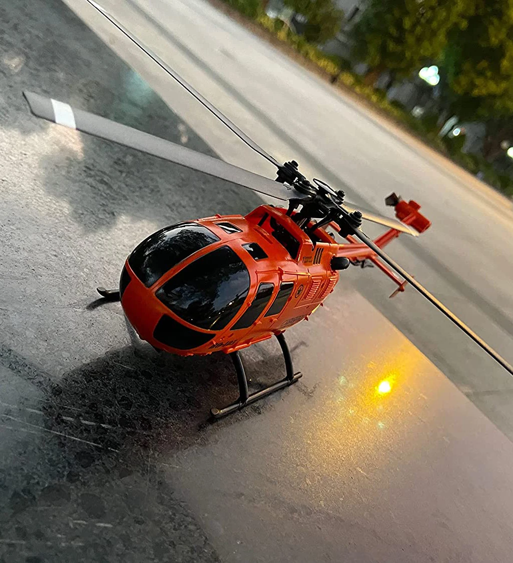 Remote Control Helicopter Adult Remote Control RC Model Search and Rescue Helicopter Model Rescue Helicopter Electric Model Sing