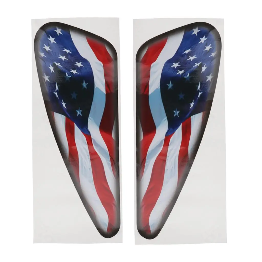 

2pcs US Fuel Tank Stickers Motorcycle Decals kits for XL883