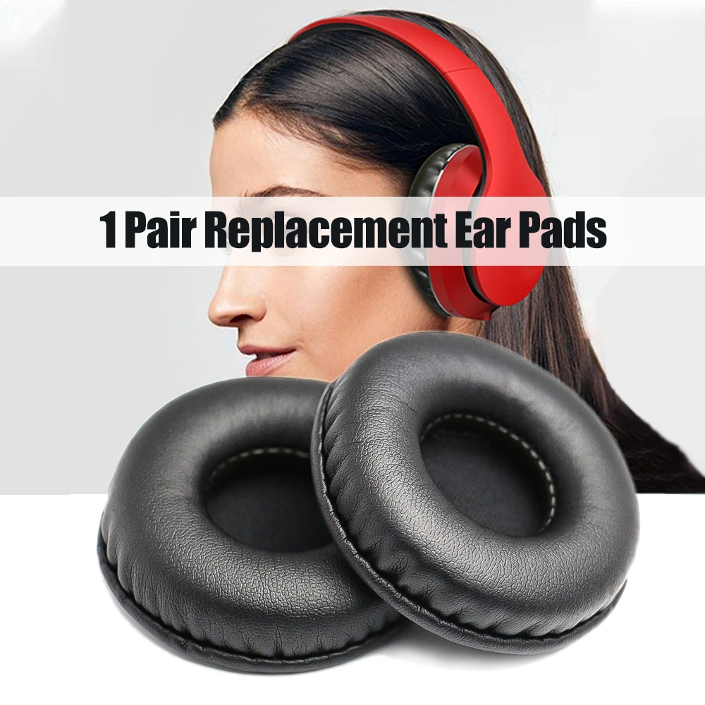 Черные наушники с креплением на голову, чехол для Dr. QuietComfort2 QC2 QC15, аксессуары для гарнитуры из искусственной кожи, 1 пара