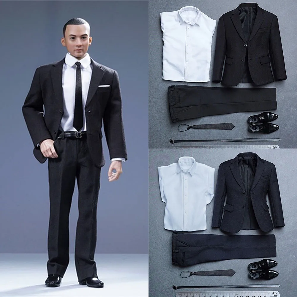 

Toy center CEN-M09 1/6 Male British Suits Gentleman Business Clothes Set Model Fit 12'' Soldier Action Figure Body