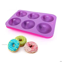 silicone donut mold for baking pastry chocolate dessert decoration tools donuts pastry and bakery accessories mold for baking