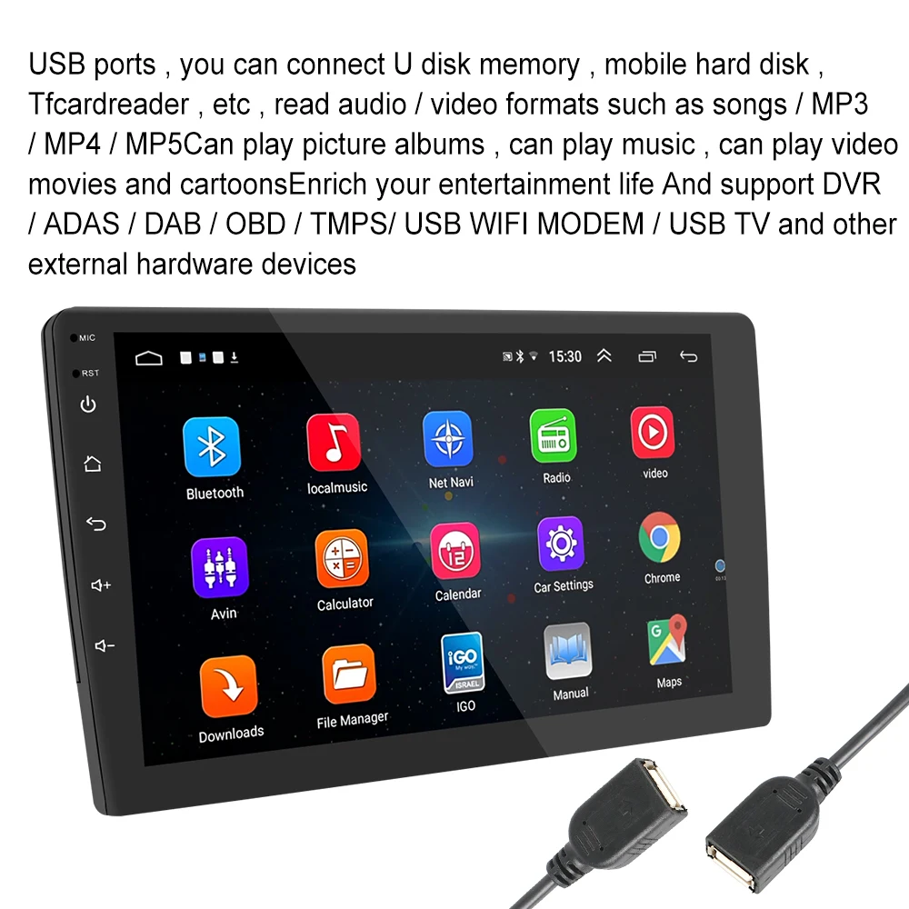 Автомагнитола 2 Din видеоплеер на Android 11 0 для Volkswagen Nissan Hyundai Kia Toyota 7/9/10 дюймов HD