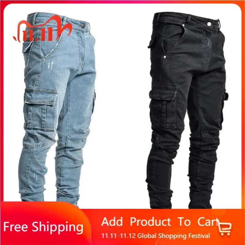 

New Pantalones Impermeables Homme Vintage Baggy Hosen Casual Trousers Male Clothing Cargo Pants Joggers Boy Mens Pant Streetwear