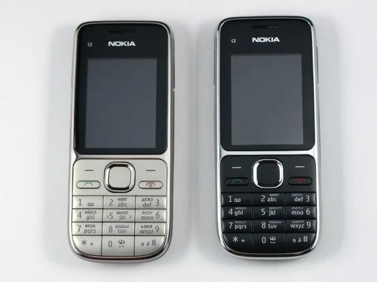 Фото Мобильный телефон Nokia C2-01, разблокированный для всех сетей, камера 3.15 МП, 3G, многоязычная клавиатура (русский, арабский, иврит), базовый сотовый телефон №3