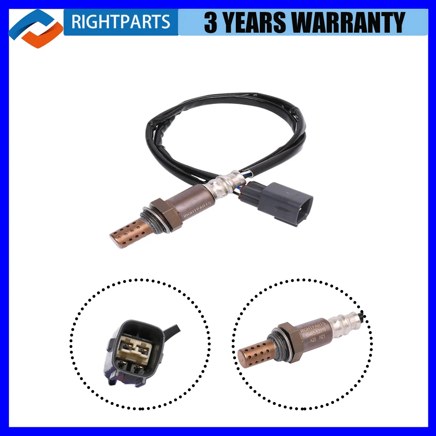 89465-52010 Новый датчик кислорода Lambda O2 подходит для TOYOTA Vitz Echo Yaris Platz HIGHLANDER RAV4 LEXUS GS300