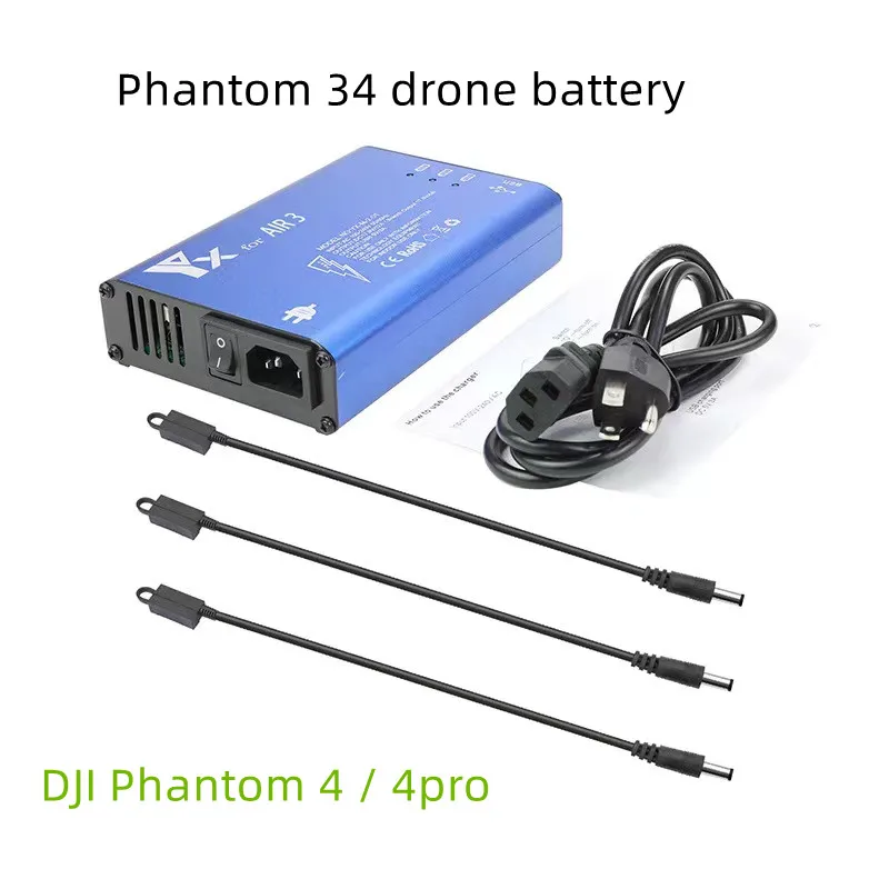 

Free Shipping[YX] DJI AIR 3 Charger Four Way Parallel Charging Board Battery Butler Nanny USB Charging For DJI