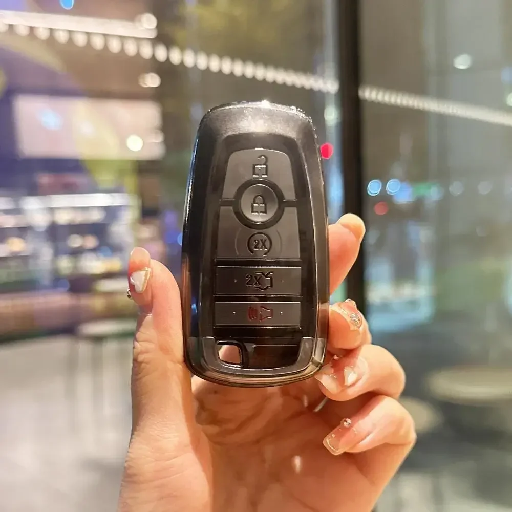 

Новый чехол для автомобильного ключа из ТПУ для Ford Fusion Mustang Explorer F150 F250 F350 EcoSport Edge S-MAX Ranger Lincoln Mondeo, аксессуары