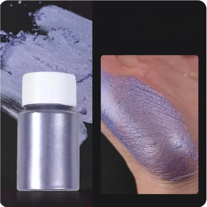 10 г 1 коробка вишнево-розовый хромированный жемчужный порошок для ногтей с