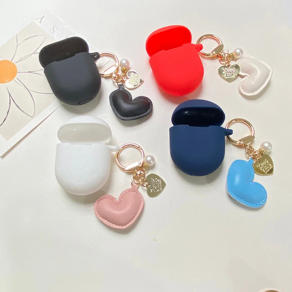 

Роскошный чехол с подвеской Love для Bluetooth наушников QCT T18