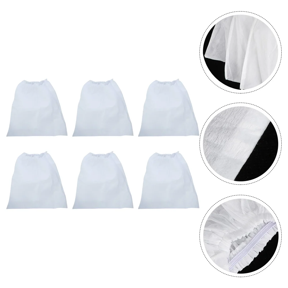 

6 Pcs Storage Bag Nail Accessory Thicken Nail Salon Supply Manicure Accessory Non-woven Fabric. Vacuum Cleaner Bags