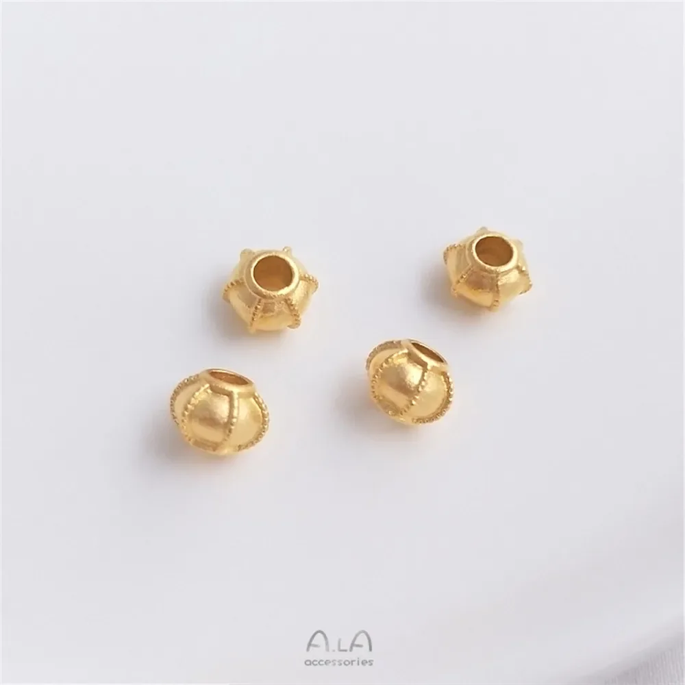 Форма цветка из песочного золота большой фонарь бисера Kong Ruyi бабочка лигация Kee Ram