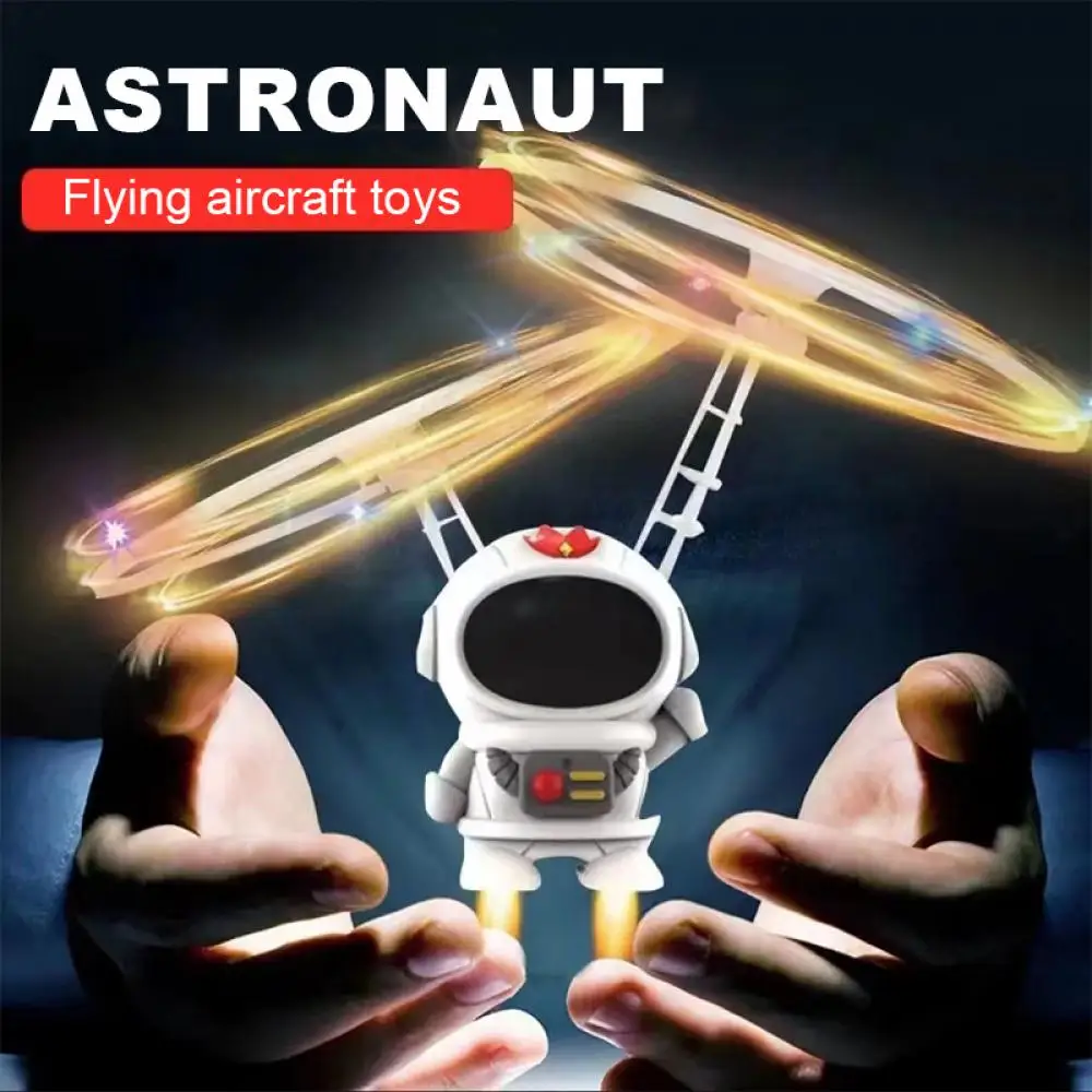 

Induction Cyclotron Flying Toy Hand Induction Spaceman Astronaut Aircraft Intelligent Levitation Drones Children Toys Gift