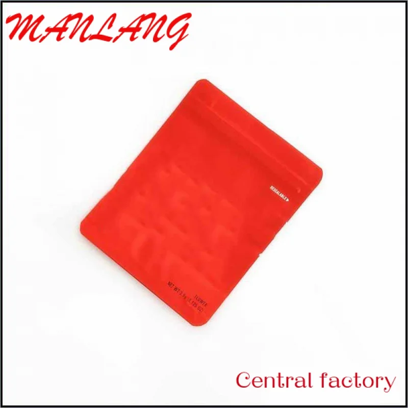 Пакет с молнией из майлара принтом на заказ