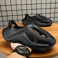 hole shoes summer wear 2022 new non slip sandals baotou trend ins cool mens and womens shoes outdoor mens beach shoes 36 45
