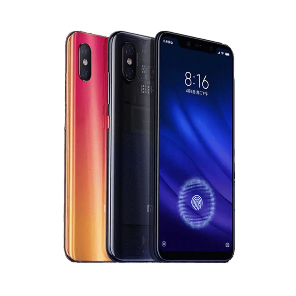 Original Xiaomi Mi 8 /xiaomi 8 Pro Smartphone, Snapdragon 845 Android Cellphone Fingerprint NFC 3000 mAh (Random Colour)