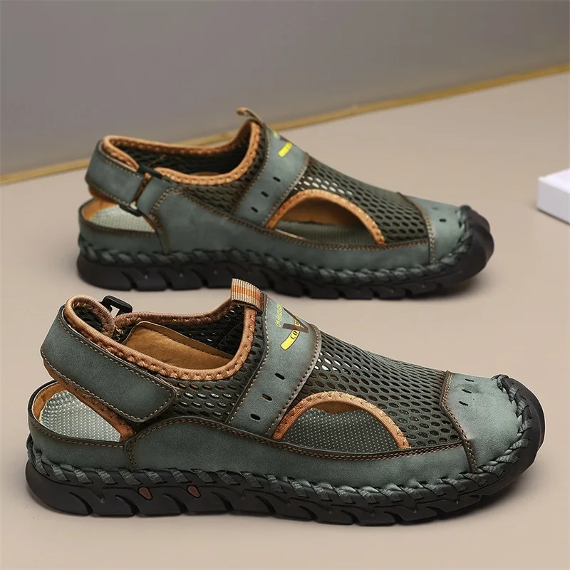 Мужская обувь модные сандалии уличная повседневная мужские пляжные кроссовки