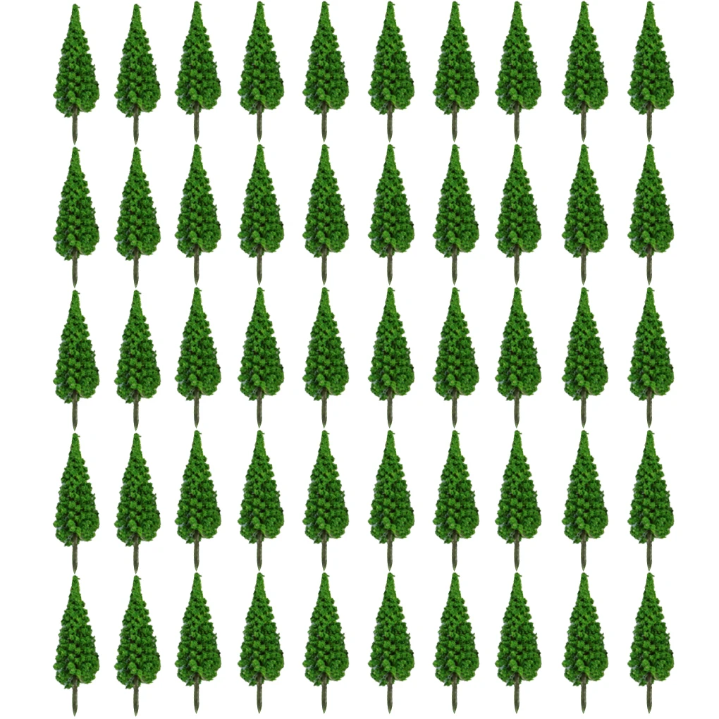 

50 шт., миниатюрные искусственные растения