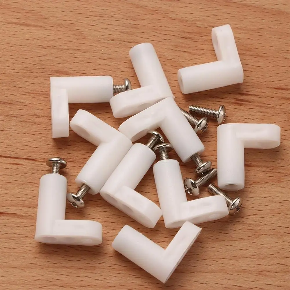 

10pcs PCB Type Mounting Feet With Screws For Motherboard Fixed Host Fixing Feet L Right Angle Bracket Fixing Feet Game Parts