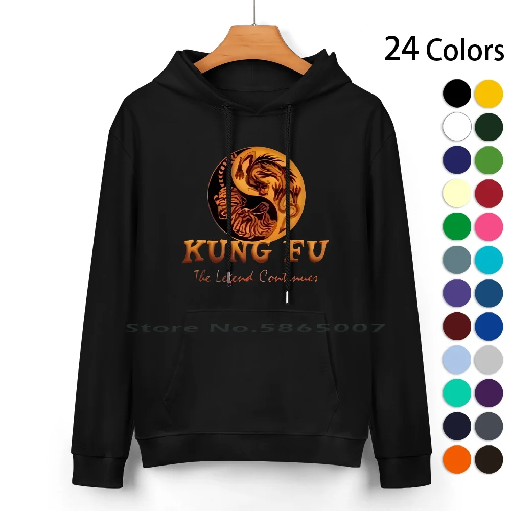 Толстовка с капюшоном из чистого хлопка 24 цвета