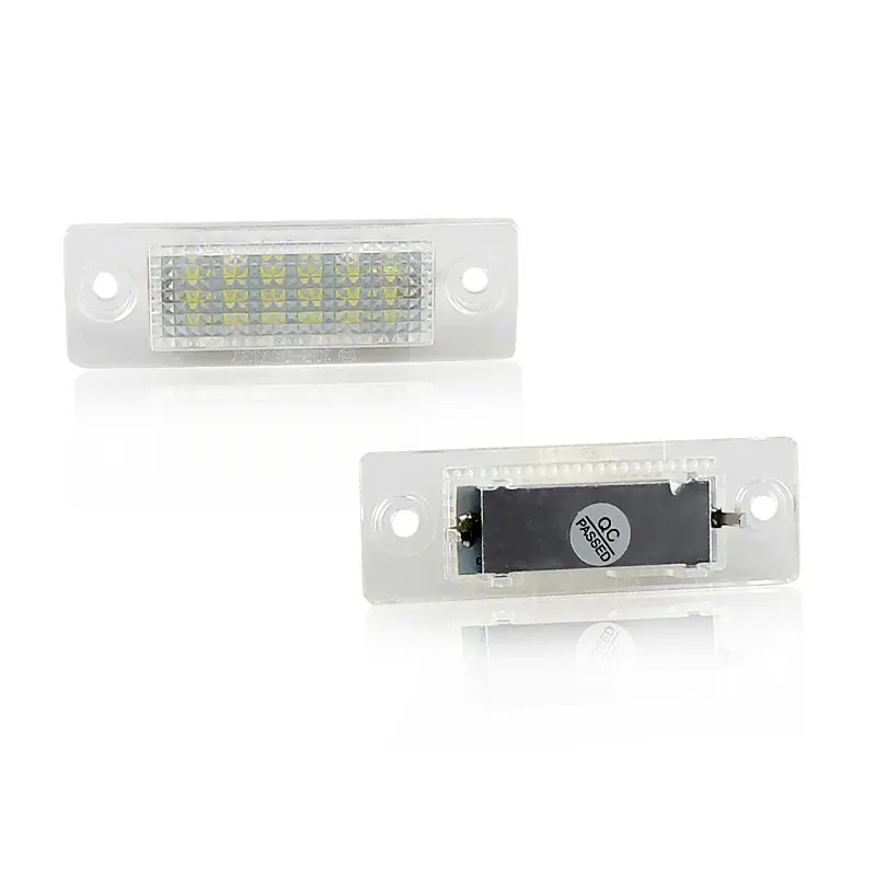 

2 шт. OEM светодиодные лампочки для номерного знака для VW Golf 5 Plus 05-09 Caddy MK III 04-10 Passat Cimousint 01-05 Touran 03-10 Jetta 05-10
