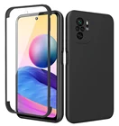 Новый жидкий силиконовый чехол для Xiaomi Redmi Note 10S 10 pro max, мягкий матовый защитный чехол для камеры, чехол для телефона 9 8 pro