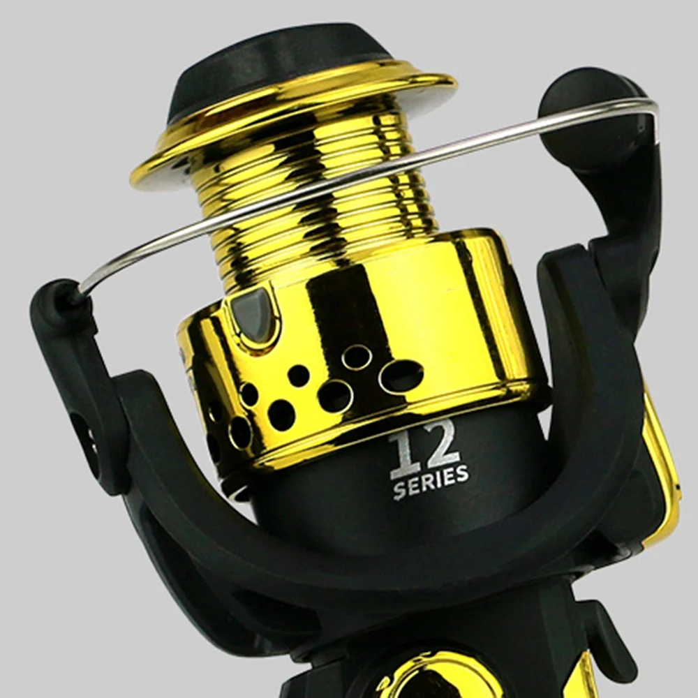 

Hot Spinning Fishing Reels Smooth Powerful Light Weight Baitcast Tackle Accessories 3000-7000 Universal Pole Left Right Arm Reel