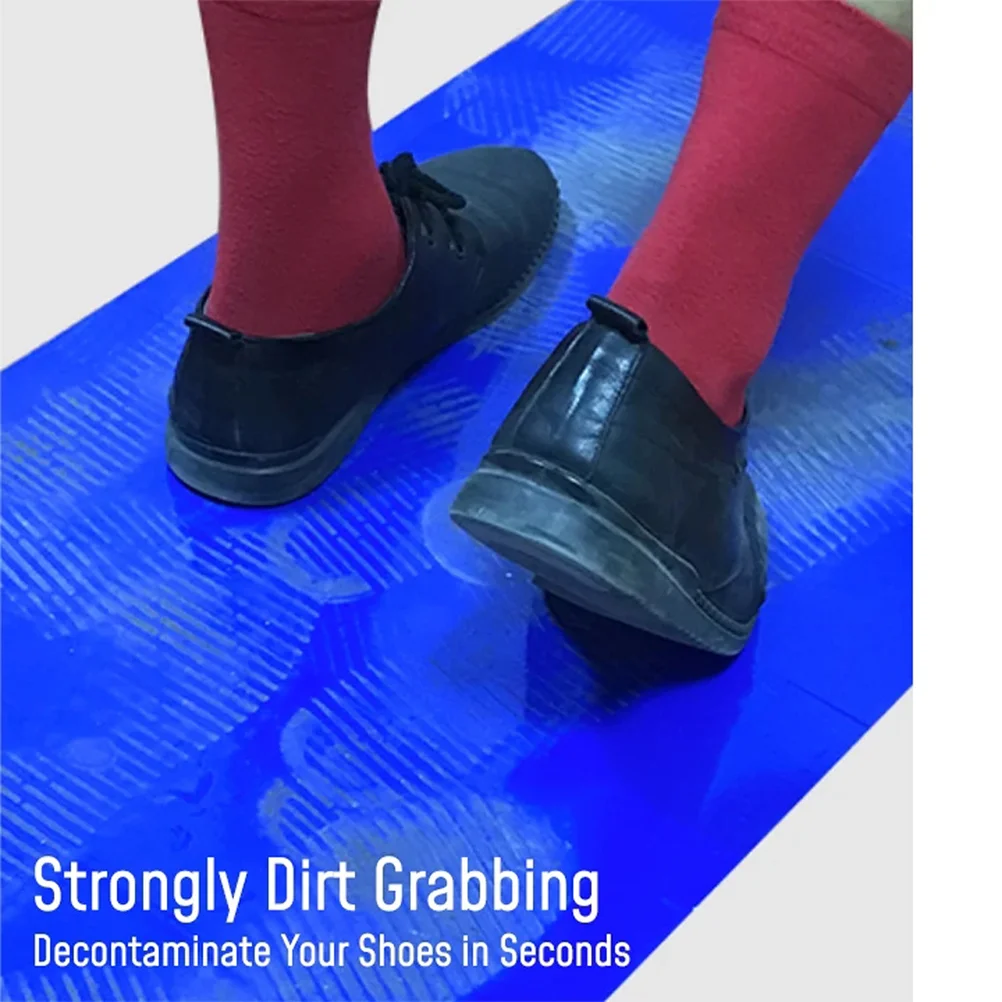 

Mat Sticky Entrance Mats Adhesive Floor Tacky Door Outdoor Rug Home Blue Room Shoes Cleanrooms Clean Off Walk Pad Pads