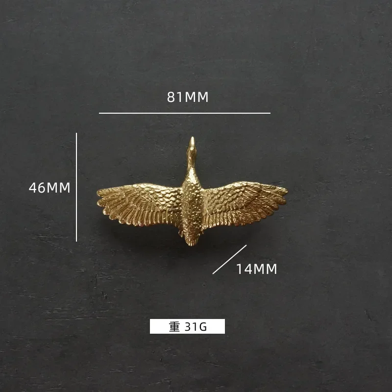 

Латунные ручки для шкафов в виде дикой гусины