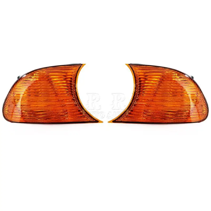 

Передний бампер автомобиля, угловая лампа, мигалка, боковой указатель поворота для BMW E46, 2 двери, 1998, 1999, 2000, 2001, 63126904299 63126904300